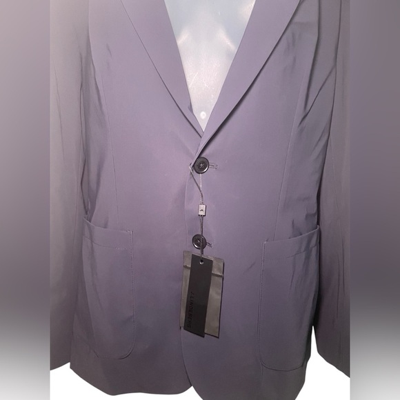 J.Lindeberg Men's Navy Hopper 4-Way Stretch Blazer 50R NWT - Picture 3 of 7